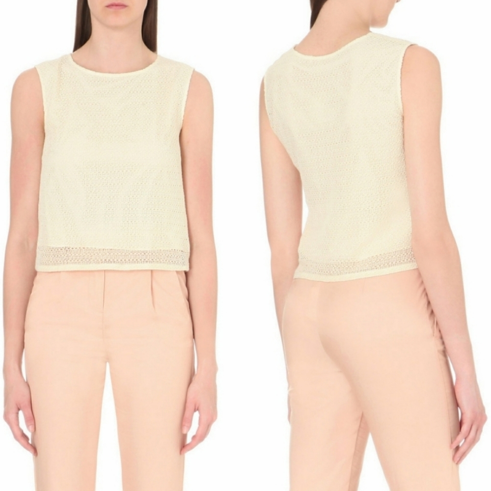 Maje Lesia Cotton Blouse in Ecru 🆕️